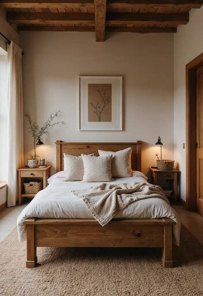 20 Stunning Small Bedroom Ideas with Single Beds That Will Transform Your Space! - 7. Rustic Retreat