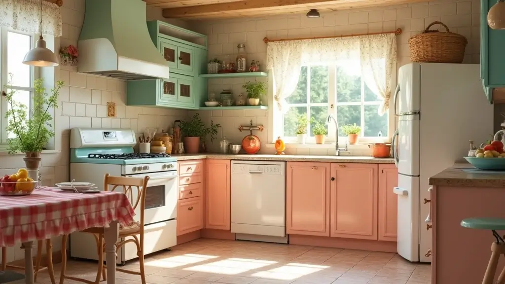 20 Vintage Kitchen Decor Ideas from the 1950s That'll Make You Say 'Take Me Back!' - Vibe Nest