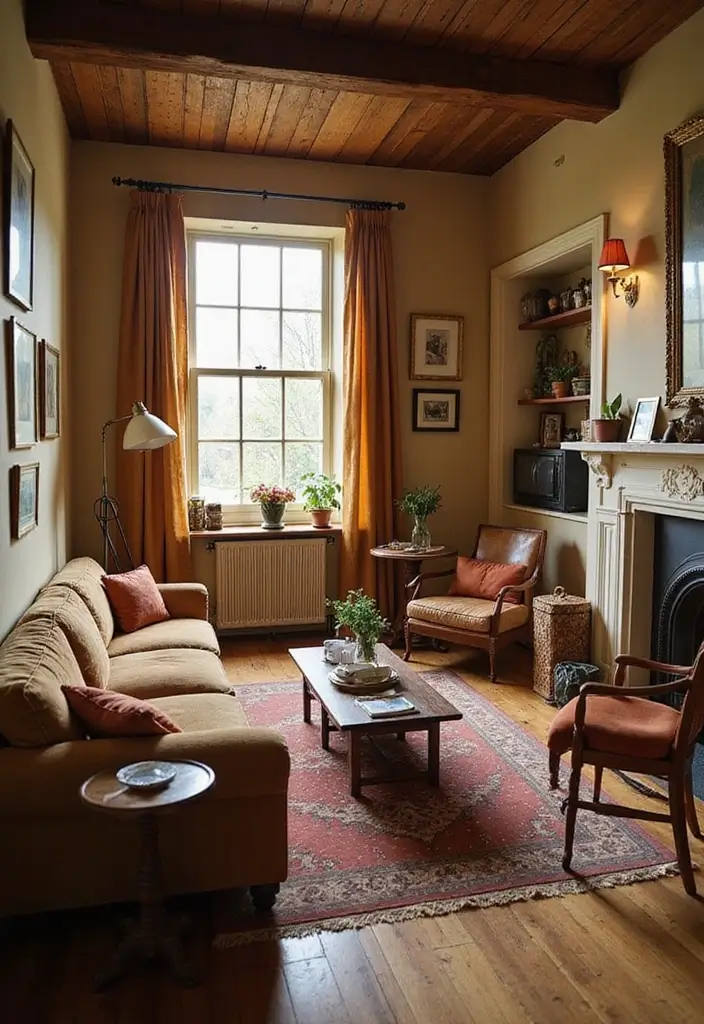 20 Warm Interior Design Ideas to Create Cozy Vintage Living Rooms You’ll Adore! - 20. Emphasizing Comfort