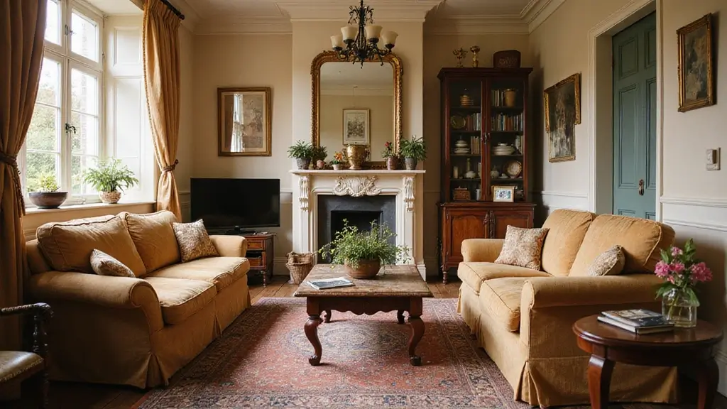 20 Warm Interior Design Ideas to Create Cozy Vintage Living Rooms You’ll Adore! - Vibe Nest