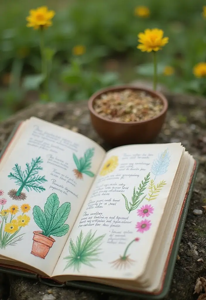 20 Whimsical Gardening Ideas for Kids That Will Make Them Love Nature (You Won't Believe #7!) - 10. Nature Journal