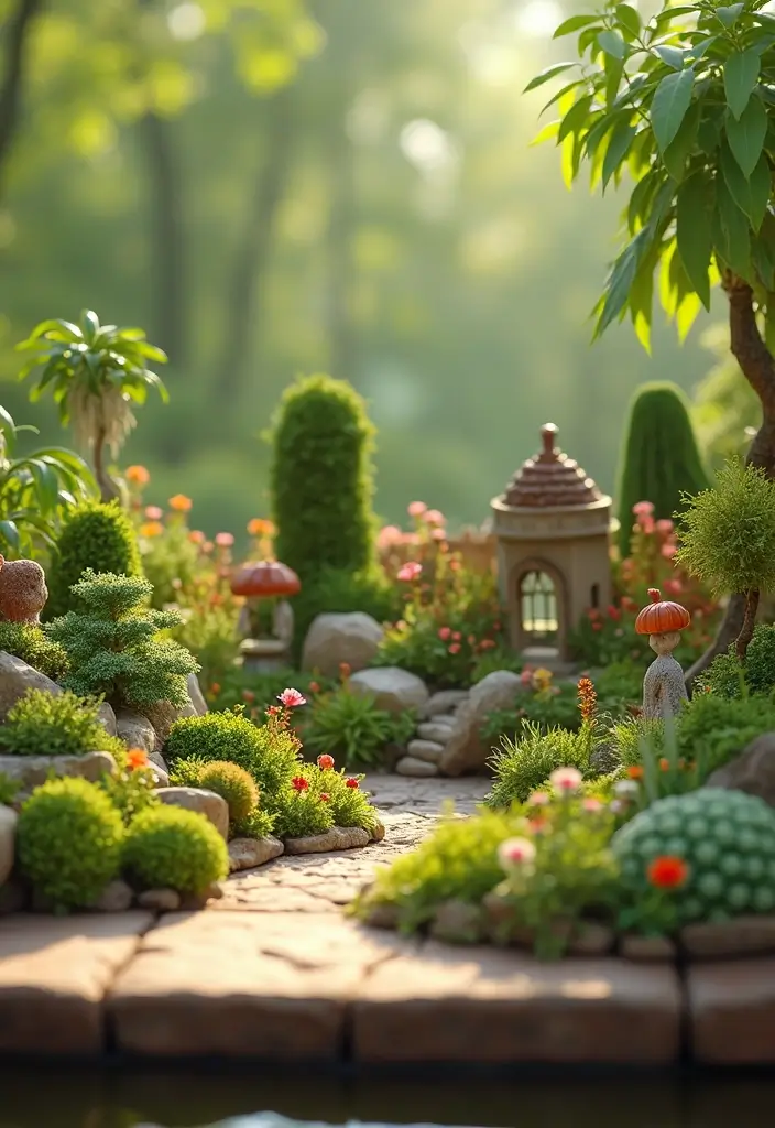 20 Whimsical Gardening Ideas for Kids That Will Make Them Love Nature (You Won't Believe #7!) - 19. Miniature Garden Models
