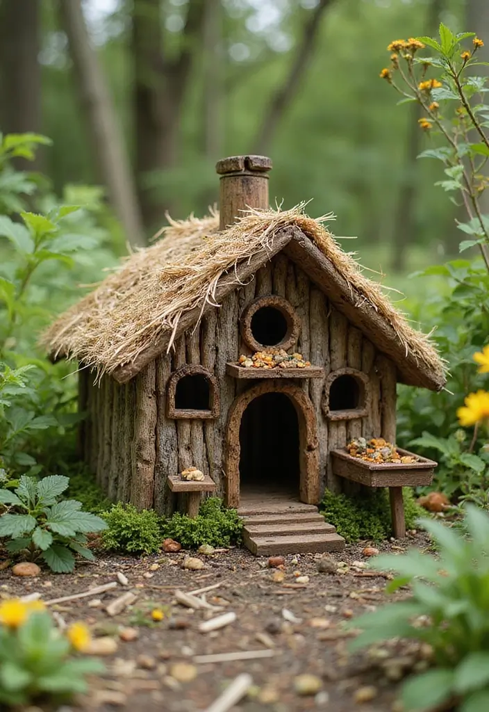 20 Whimsical Gardening Ideas for Kids That Will Make Them Love Nature (You Won't Believe #7!) - 6. Bug Hotels