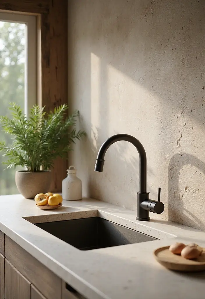 2025's Most Stunning Kitchen Faucets That Will Transform Your Space (You Won't Believe #3!) - 24. Natural Stone Finishes