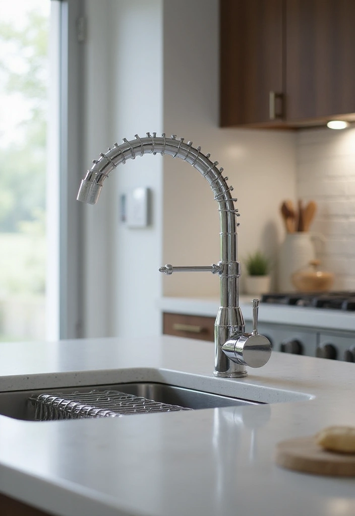 2025's Most Stunning Kitchen Faucets That Will Transform Your Space (You Won't Believe #3!) - 35. Adjustable Heights