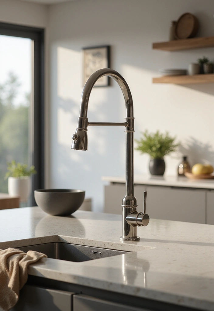 2025's Most Stunning Kitchen Faucets That Will Transform Your Space (You Won't Believe #3!) - 44. Elegant Curves