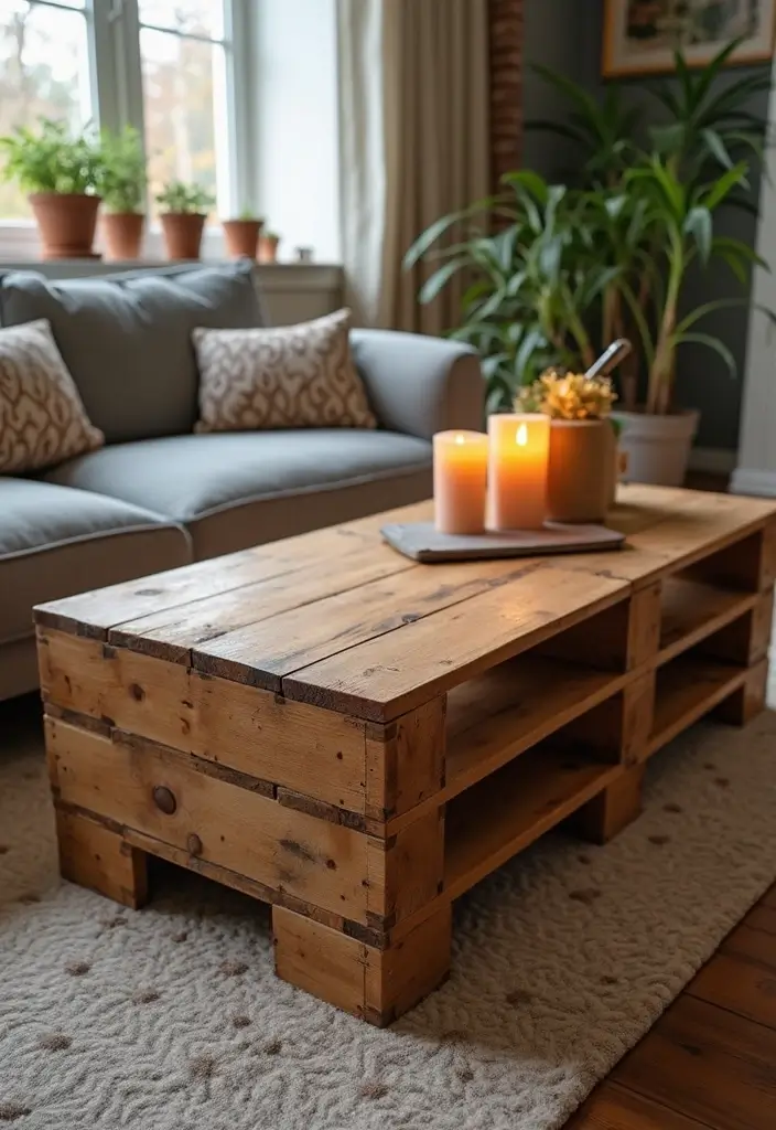 22 Vintage Decor Ideas That'll Add Rustic Charm to Your Home (You Won't Believe #11!) - 6. Repurposed Wooden Pallets