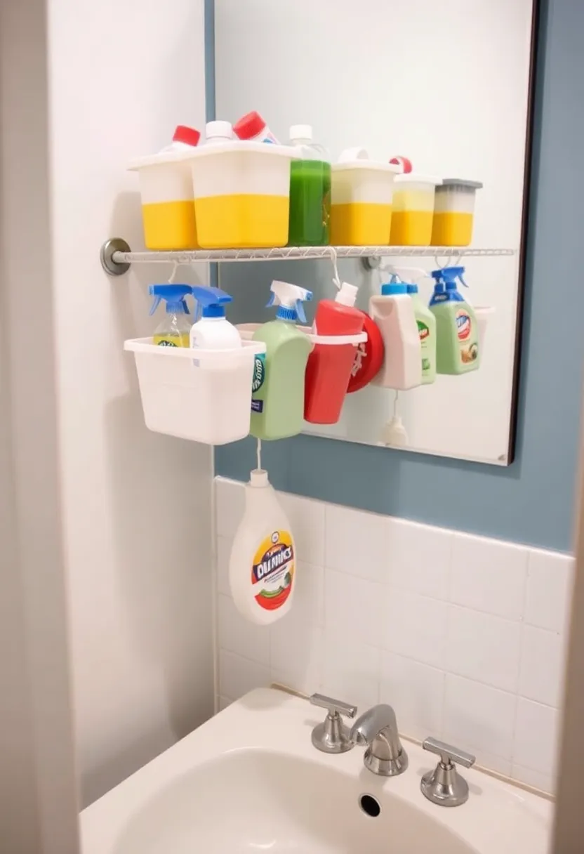 24 Bathroom Storage Hacks for Tiny Spaces That Will Change Your Life! - 12. Use Tension Rods for Extra Space