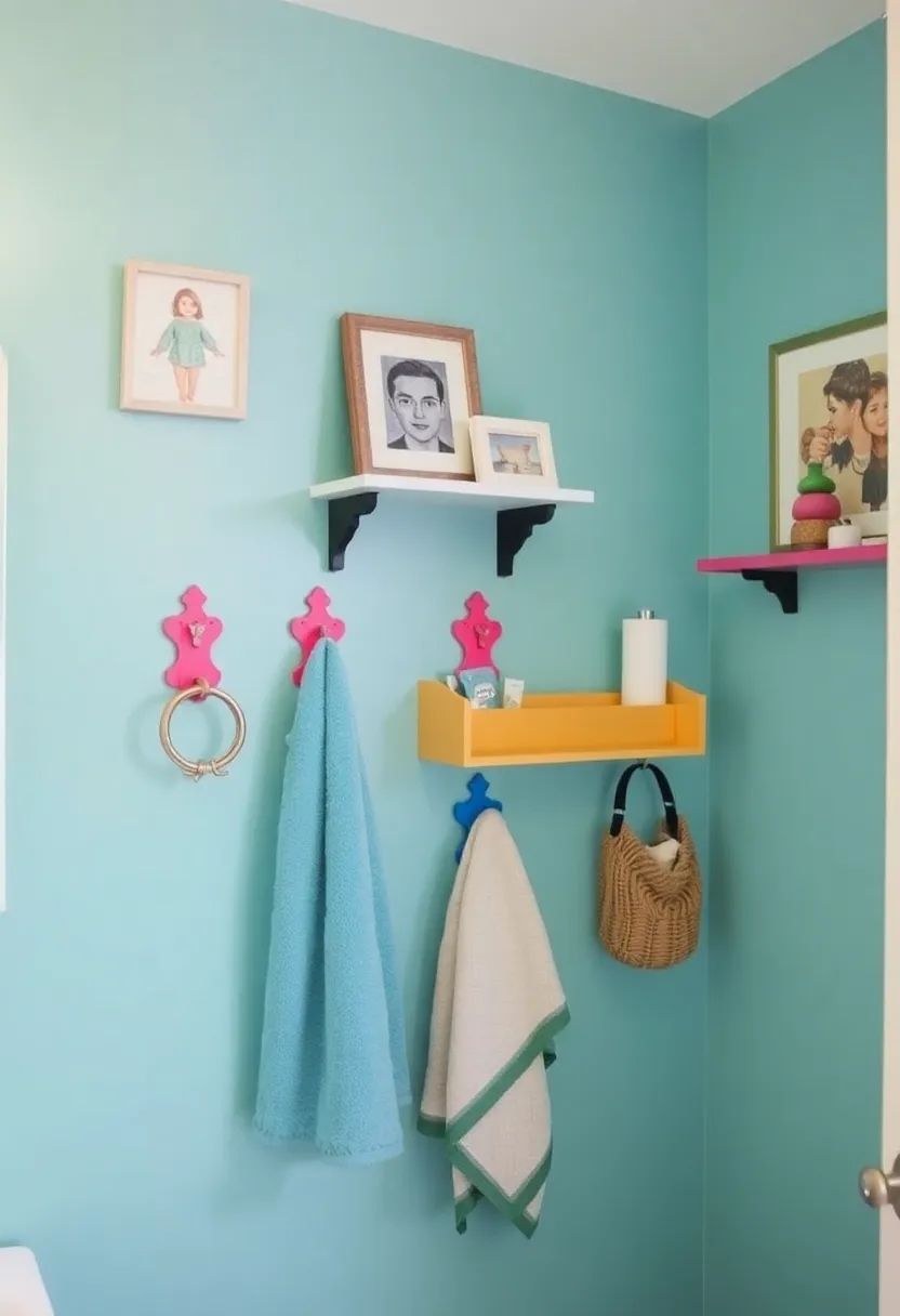 24 Bathroom Storage Hacks for Tiny Spaces That Will Change Your Life! - 16. Creative Use of Wall Space