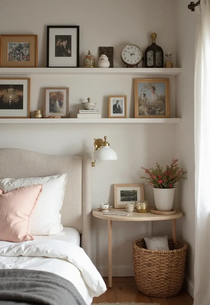 25 Aesthetic Small Bedroom Ideas That Maximize Space and Style (You Won't Believe #10!) - 13. Personal Touches