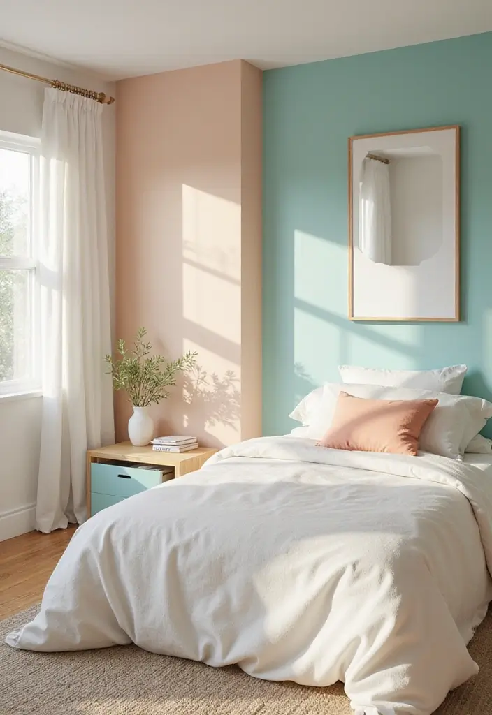 25 Aesthetic Small Bedroom Ideas That Maximize Space and Style (You Won't Believe #10!) - 4. Light and Bright Colors