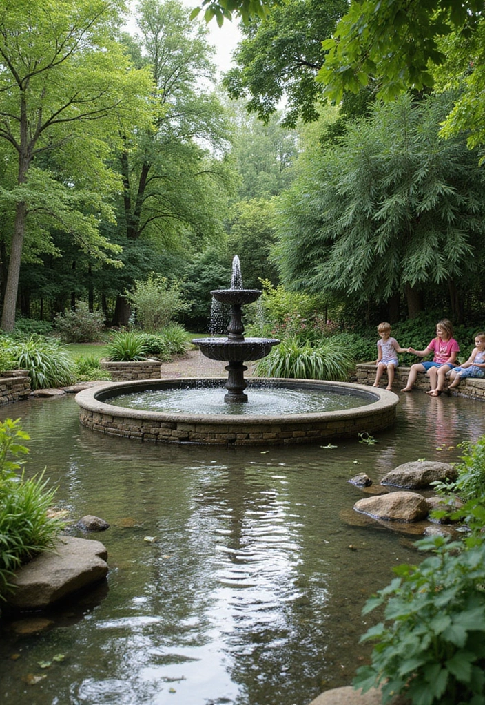 25 Best Outdoor Decor Ideas for Quality Family Time (You Won't Believe #8!) - 15. Beautiful Water Features