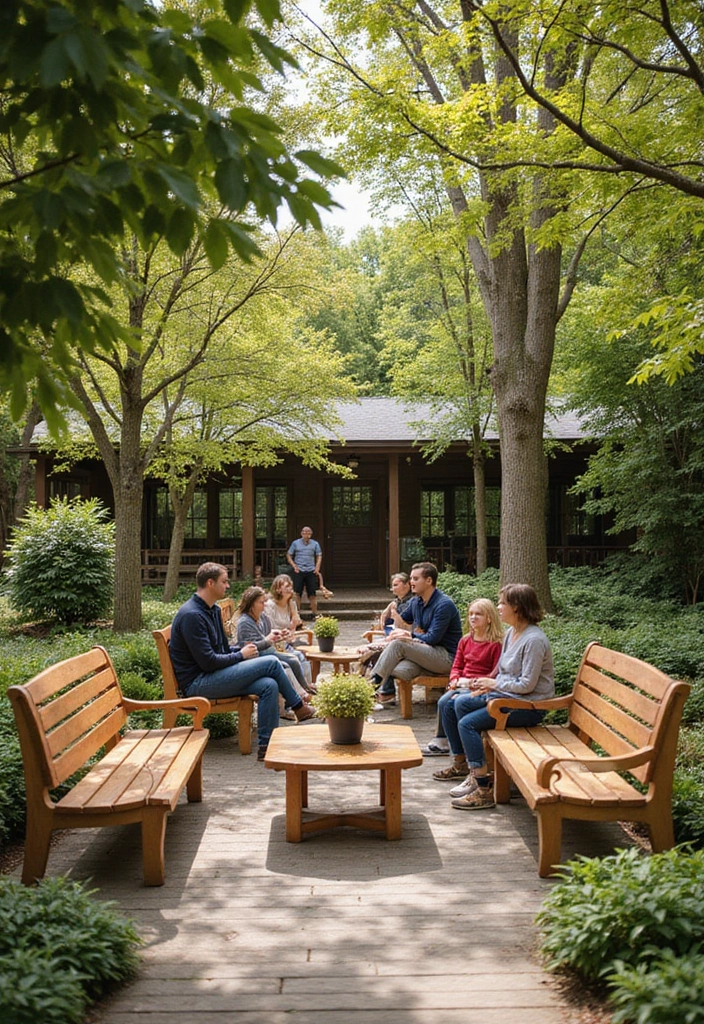 25 Best Outdoor Decor Ideas for Quality Family Time (You Won't Believe #8!) - 21. Wooden Garden Benches