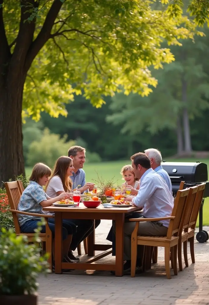 25 Best Outdoor Decor Ideas for Quality Family Time (You Won't Believe #8!) - 4. Dining Al Fresco