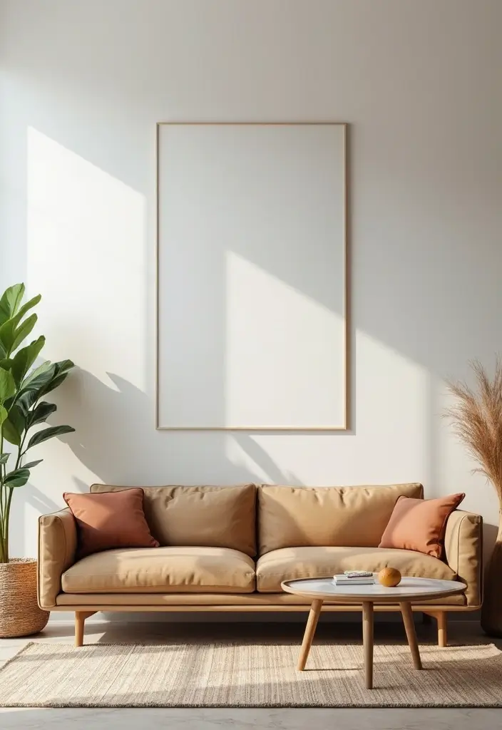 25 Boho Mid Century Modern Living Room Ideas You'll Want to Steal! - 25. Embrace Minimalism