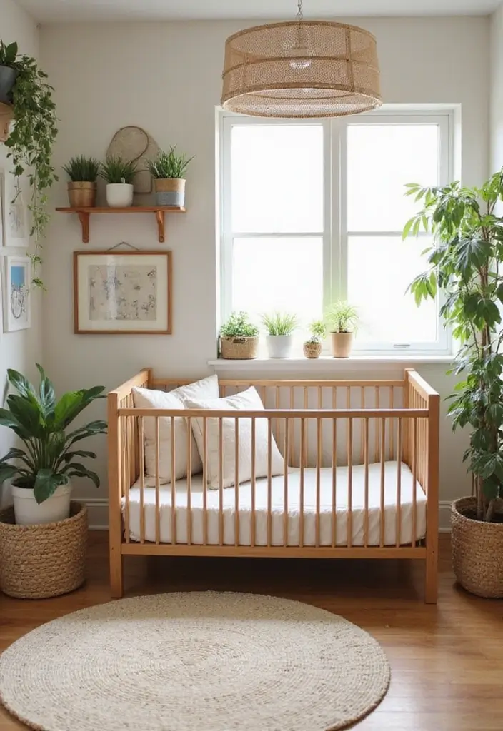 25 Budget-Friendly Nursery Room Decor Ideas (You Won't Believe How Cute #3 Is!) - 13. Eco-Friendly Decor