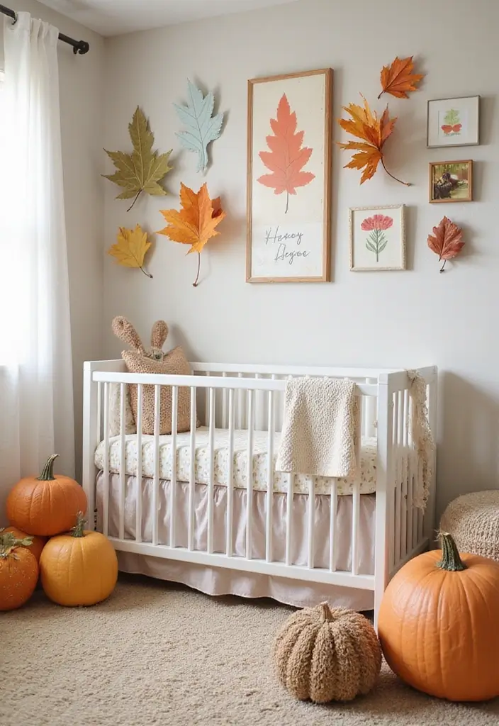 25 Budget-Friendly Nursery Room Decor Ideas (You Won't Believe How Cute #3 Is!) - 24. Seasonal Decor Switch-Up
