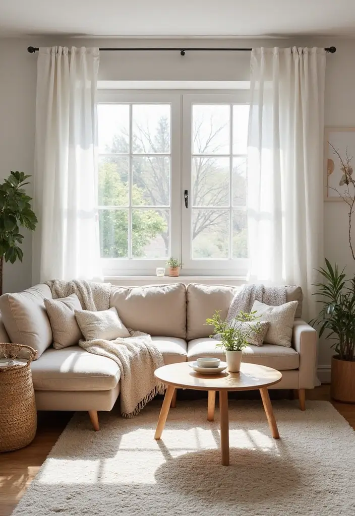 25 Cozy Modern Living Room Design Ideas That'll Make You Want to Stay In! - 5. Scandinavian Simplicity