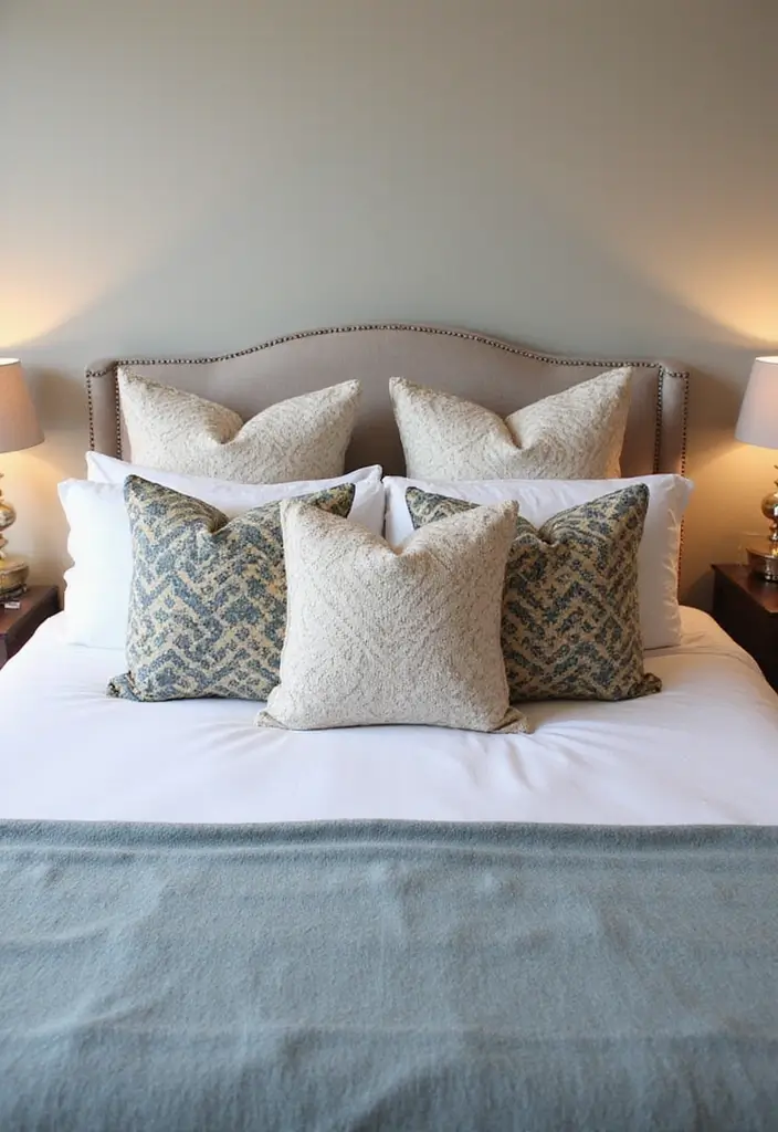 25 DIY Bedroom Decor Ideas That Will Transform Your Space on a Budget! - 18. Decorative Throw Pillows