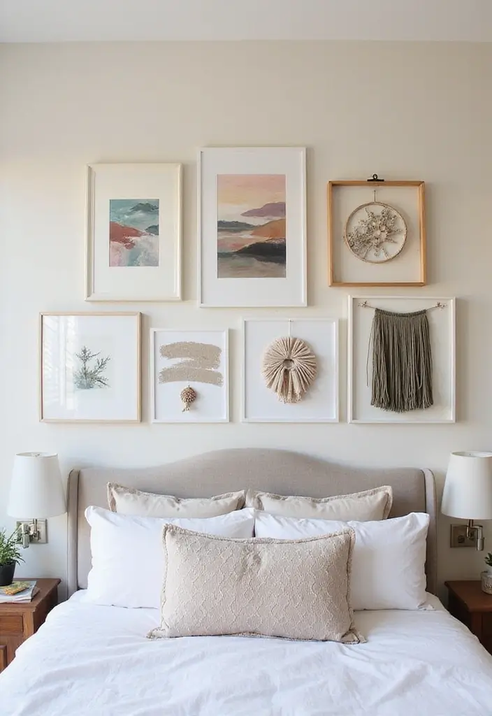 25 DIY Bedroom Decor Ideas That Will Transform Your Space on a Budget! - 2. DIY Wall Art