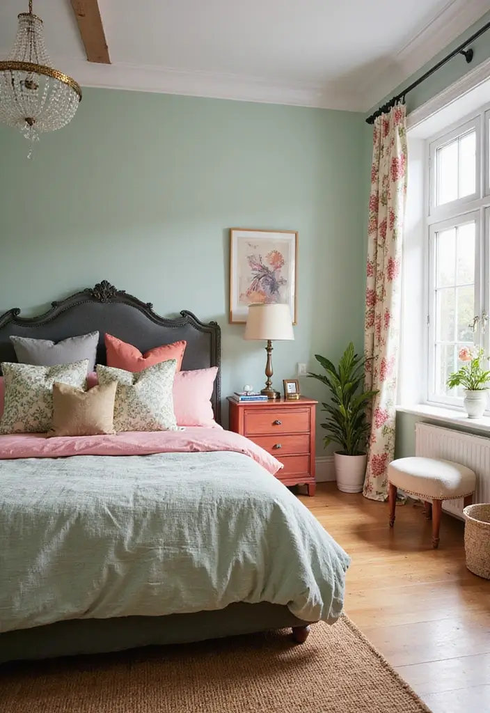 25 DIY Bedroom Decor Ideas That Will Transform Your Space on a Budget! - 21. Painted Furniture Accents