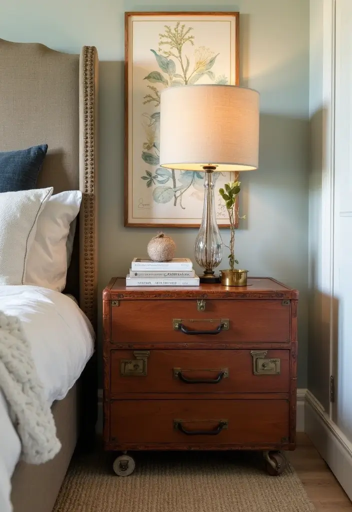 25 DIY Bedroom Decor Ideas That Will Transform Your Space on a Budget! - 3. Upcycled Nightstands