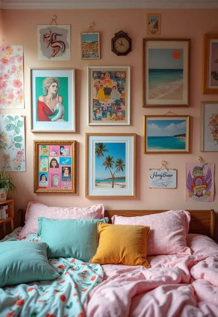 25 DIY Room Decor Ideas for Teens That Will Transform Your Space (You Won't Believe #13!) - 1. Gallery Wall of Memories