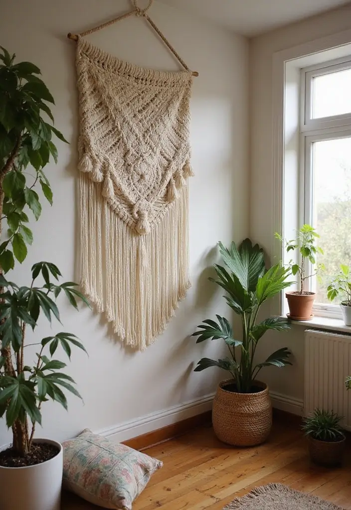 25 DIY Room Decor Ideas for Teens That Will Transform Your Space (You Won't Believe #13!) - 24. Bohemian Macramé Hangings