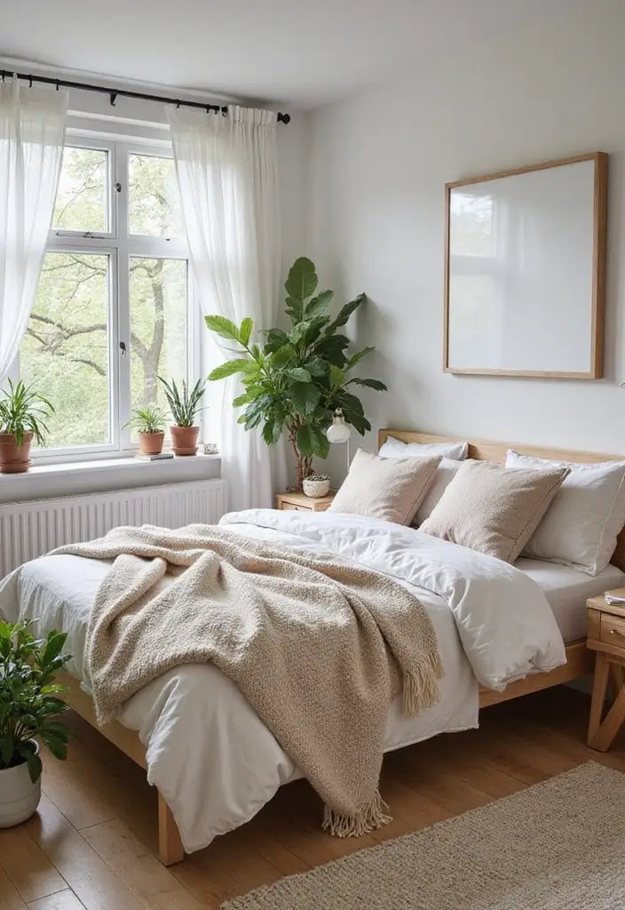 25 Dream Home Bedroom Designs That Will Make You Want to Stay in Bed All Day! - 1. Scandinavian Serenity