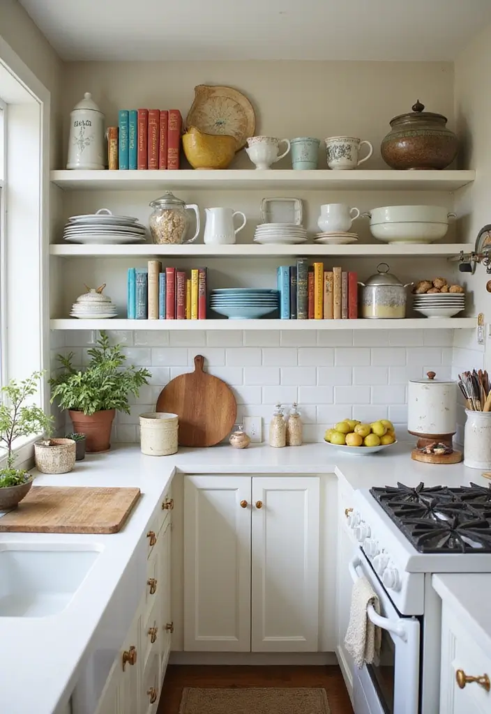 25 Home Decor Trends: How Vintage and Mid-Century Modern Styles Are Making a Comeback! - 11. Open Shelving