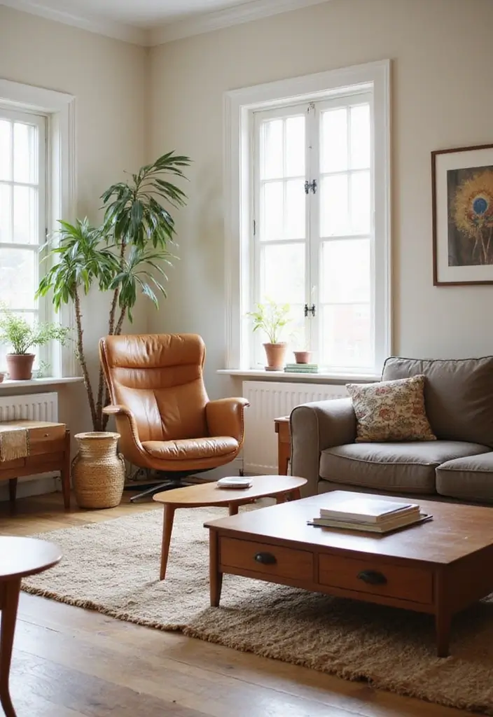 25 Home Decor Trends: How Vintage and Mid-Century Modern Styles Are Making a Comeback! - 4. Retro Furniture