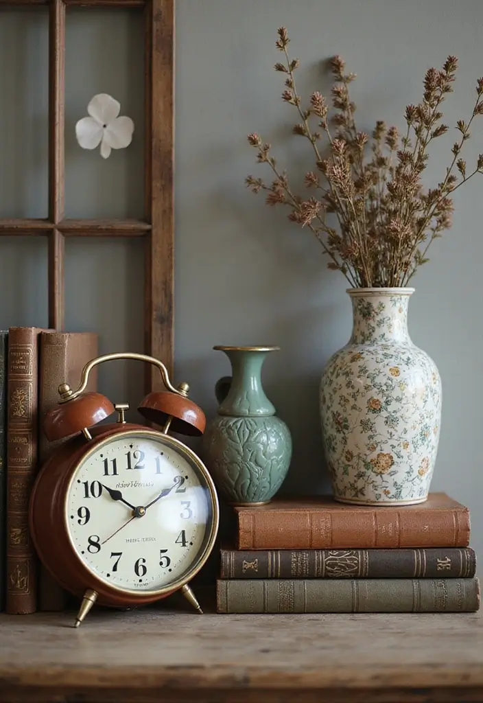 25 Home Decor Trends: How Vintage and Mid-Century Modern Styles Are Making a Comeback! - 7. Vintage Accessories