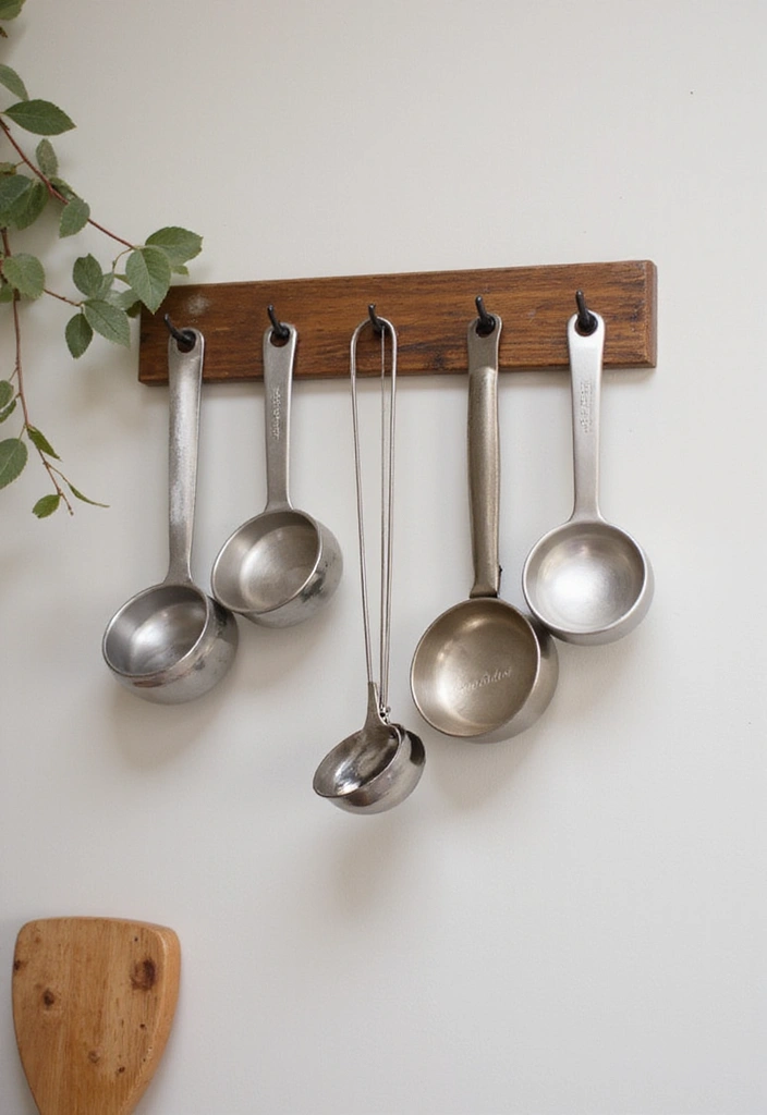 25 Kitchen Cabinet Organization Hacks That Will Change Your Life Forever! - 19. Hang Measuring Cups and Spoons