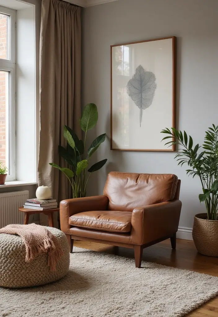 25 Mid Century Modern Living Room Ideas That Will Leave You Breathless! - 19. Modernist Textures