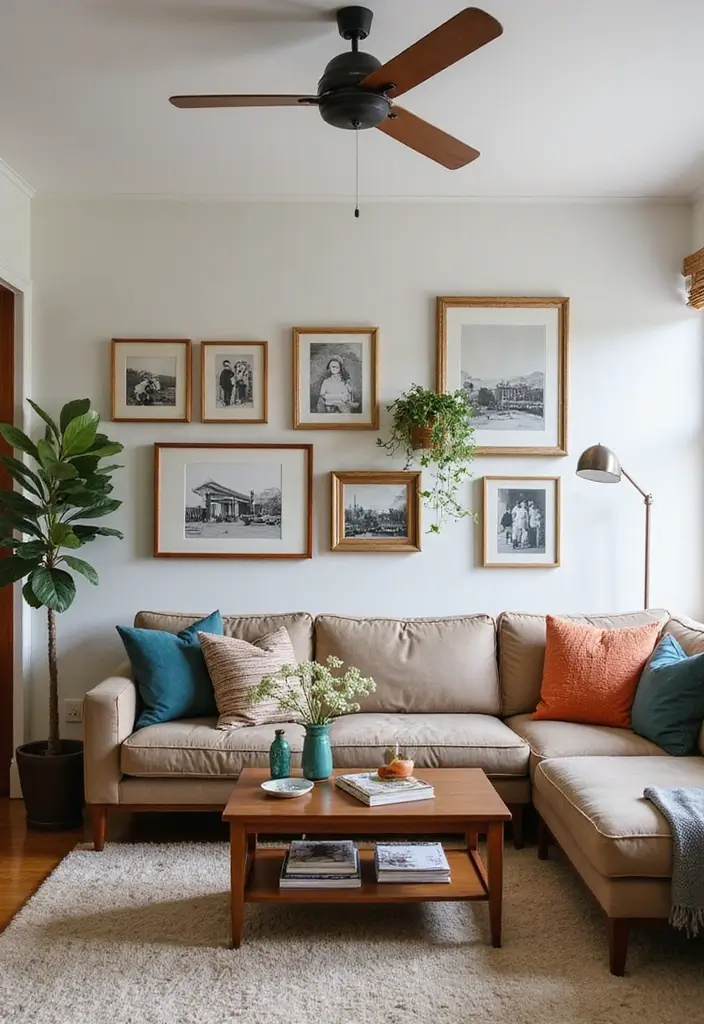 25 Mid Century Modern Living Room Ideas That Will Leave You Breathless! - 20. Personal Touches