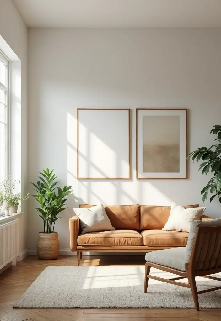 25 Mid Century Modern Living Room Ideas That Will Leave You Breathless! - 6. Minimalistic Decor