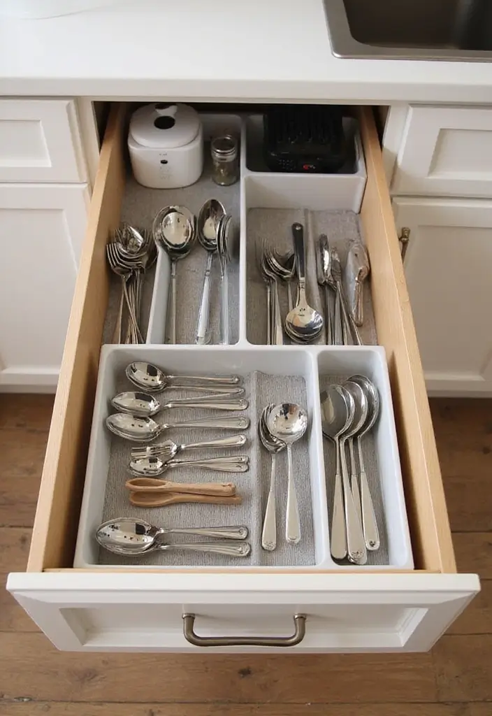 25 Mind-Blowing Kitchen Cabinets Organization Hacks You Haven't Tried Yet! - 6. Drawer Organizers