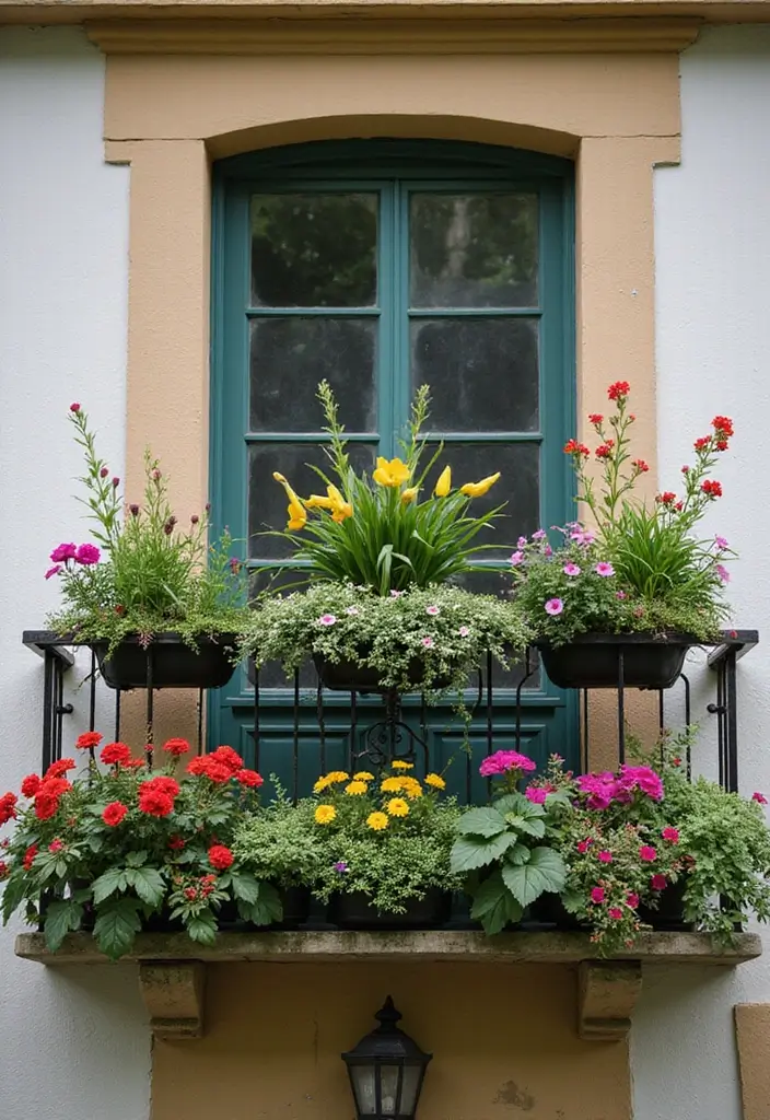 25 Mini Garden Ideas for Small Spaces That Will Transform Your Balcony into a Green Oasis! - 14. Seasonal Displays