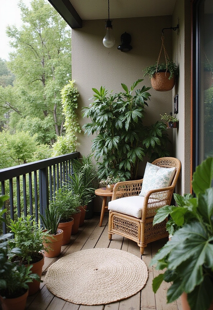 25 Mini Garden Ideas for Small Spaces That Will Transform Your Balcony into a Green Oasis! - 7. Indoor-Outdoor Blend
