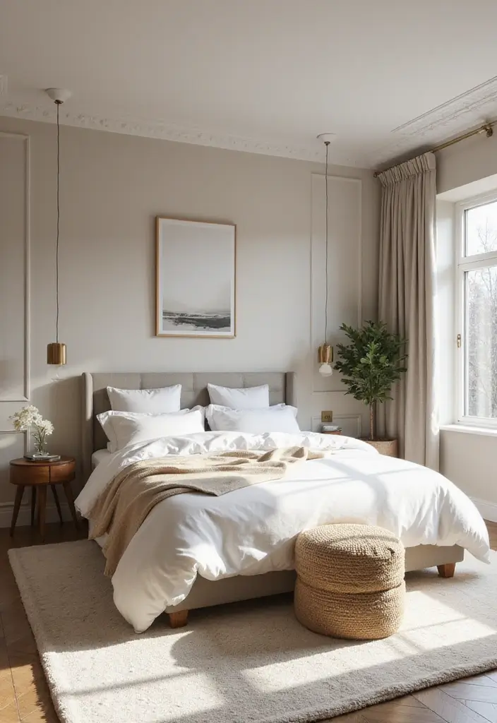 25 Modern Bedroom Ideas That Will Transform Your Space into a Minimalist Oasis! - 20. Cohesive Decor Themes