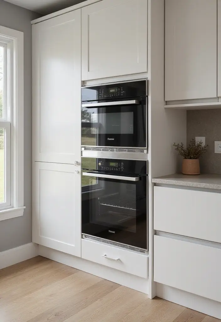 25 Modern Kitchen Cabinet Designs That Will Transform Your Space (You Won't Believe #5!) - 18. Integrated Appliances