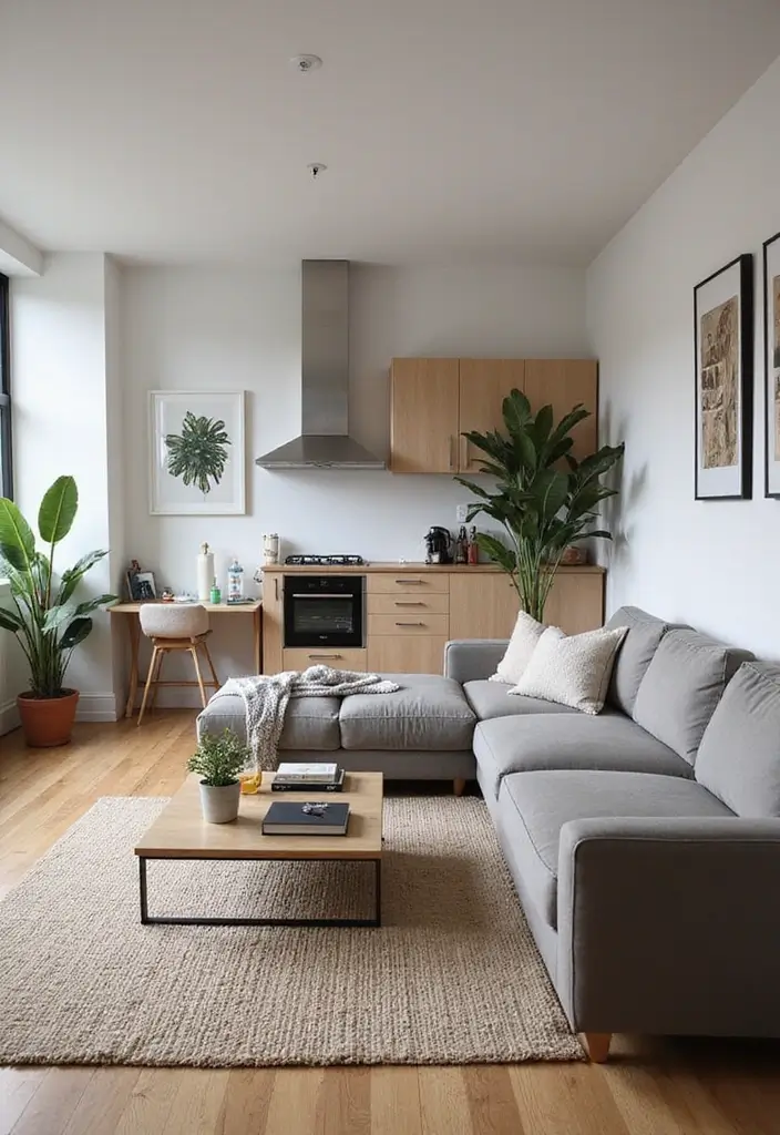 25 Modern Living Room Layouts That Make Small Spaces Feel Huge (You Won't Believe #5!) - 1. Open Concept Bliss