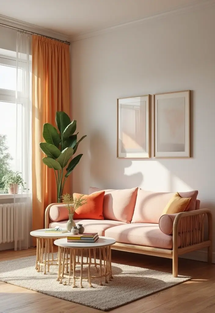 25 Modern Living Room Layouts That Make Small Spaces Feel Huge (You Won't Believe #5!) - 20. Soft Color Palette