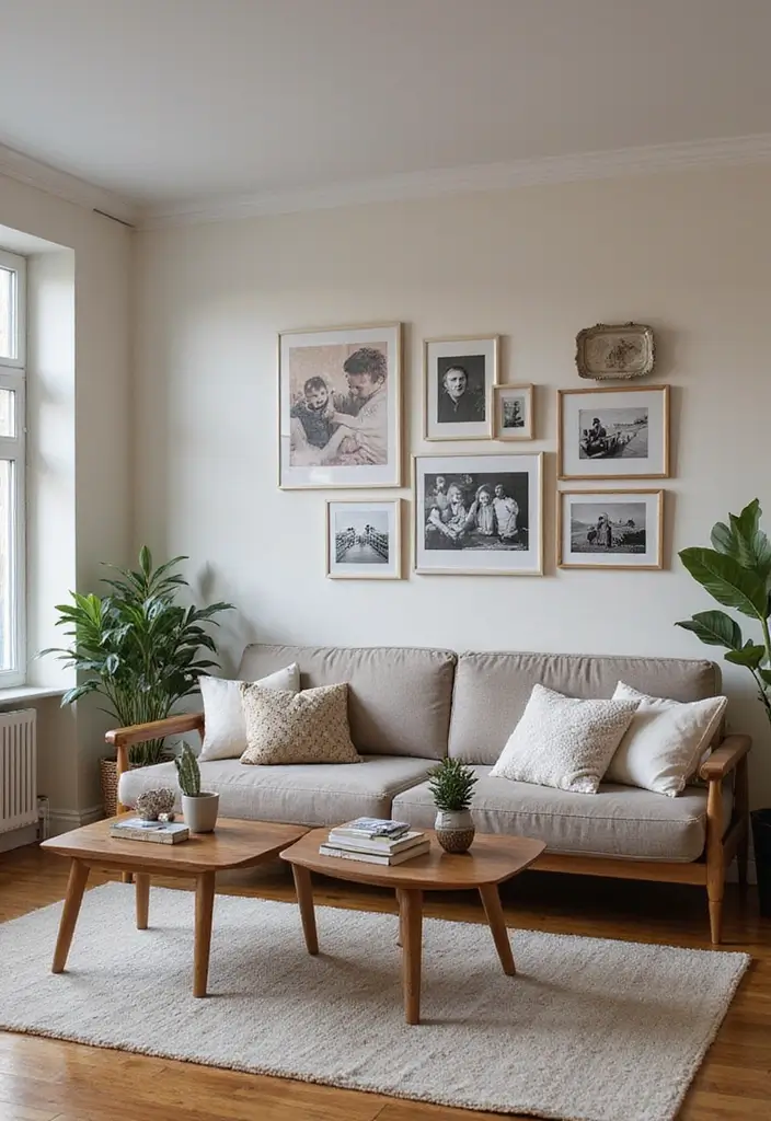 25 Modern Living Room Layouts That Make Small Spaces Feel Huge (You Won't Believe #5!) - 21. Personalized Decor