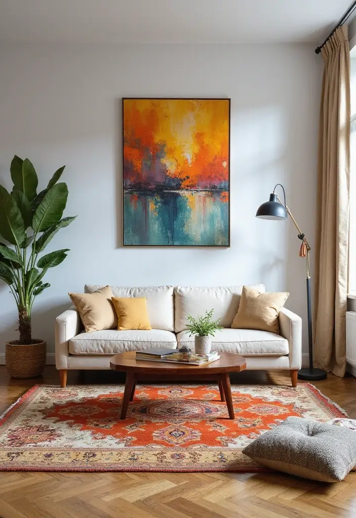 25 Modern Living Room Layouts That Make Small Spaces Feel Huge (You Won't Believe #5!) - 25. Create a Focal Point