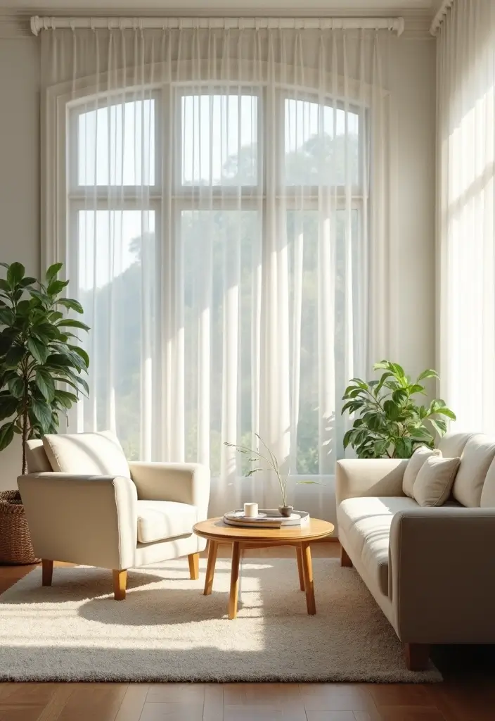 25 Modern Small Living Room Ideas That Will Transform Your Space Instantly! - 10. Natural Light Emphasis