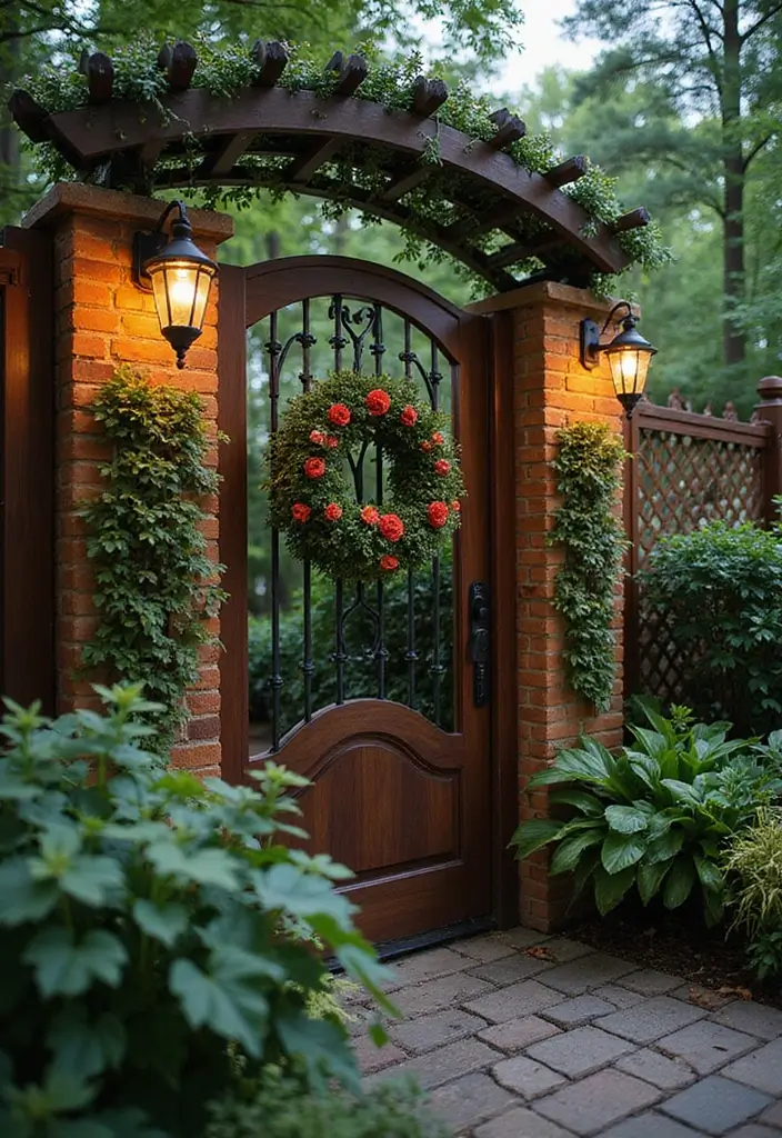 25 Outdoor Garden Decor Ideas for Backyards That Will Leave You Speechless! - 13. Decorative Garden Fences