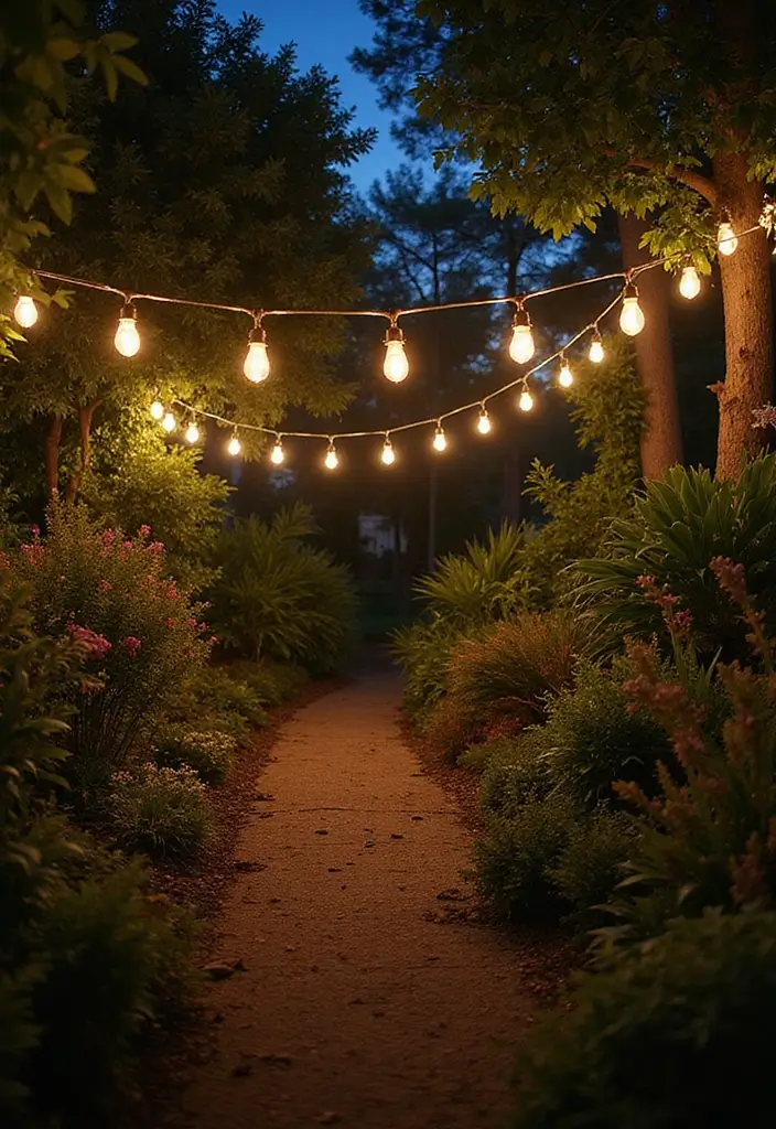 25 Outdoor Garden Decor Ideas for Backyards That Will Leave You Speechless! - 14. Garden Lighting