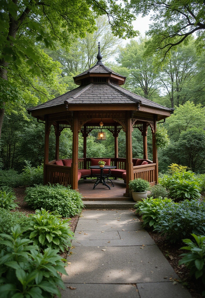 25 Outdoor Garden Decor Ideas for Backyards That Will Leave You Speechless! - 15. Garden Gazebo