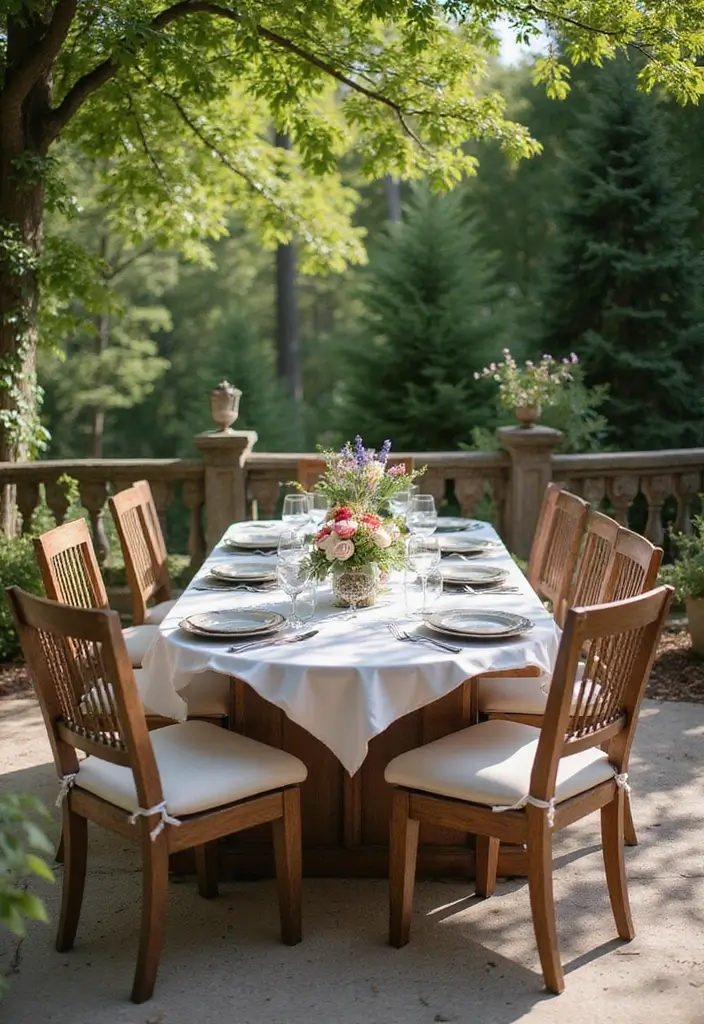 25 Outdoor Garden Decor Ideas for Backyards That Will Leave You Speechless! - 18. Outdoor Dining Area